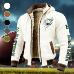 The Eagle Ambush Fleece-Lined Hooded Jacket, Brushed Interior Winter Jacket HVN1441EM - White