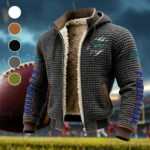 The Gator Spirit Fleece-Lined Hooded Jacket, Luxe Cloud-Fleece Hooded Shell HVN1441FG - Grey