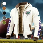 The Gator Spirit Fleece-Lined Hooded Jacket, Luxe Cloud-Fleece Hooded Shell HVN1441FG - White