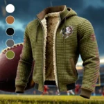 The Seminole Force Fleece-Lined Hooded Jacket, High-Density Comfort Fleece HVN1441FS - Green