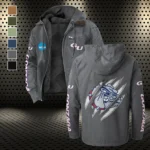 Spokane Stars Flannel Hoodie, Stadium Ready Flannel Hoodie HVN1441GO - Gray