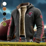 Cougar High Fleece-Lined Hooded Jacket, Warmth-Lock Fleece-Lined Zip HVN1441HC - Grey