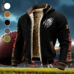 The Illini Power Fleece-Lined Hooded Jacket, Endurance Sport Thermal Hoody HVN1441IF - Black
