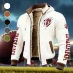Bloomington Boys Fleece-Lined Hooded Jacket, Dynamic Training Hooded Shell HVN1441IH - White