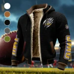 The Duke Spirit Fleece-Lined Hooded Jacket, Endurance Sport Thermal Hoody HVN1441JM - Black