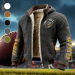 The Duke Spirit Fleece-Lined Hooded Jacket, Endurance Sport Thermal Hoody HVN1441JM - Grey