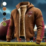 The Gamecocks Fleece-Lined Hooded Jacket, All-Mountain Hooded Fleece HVN1441JS - brown