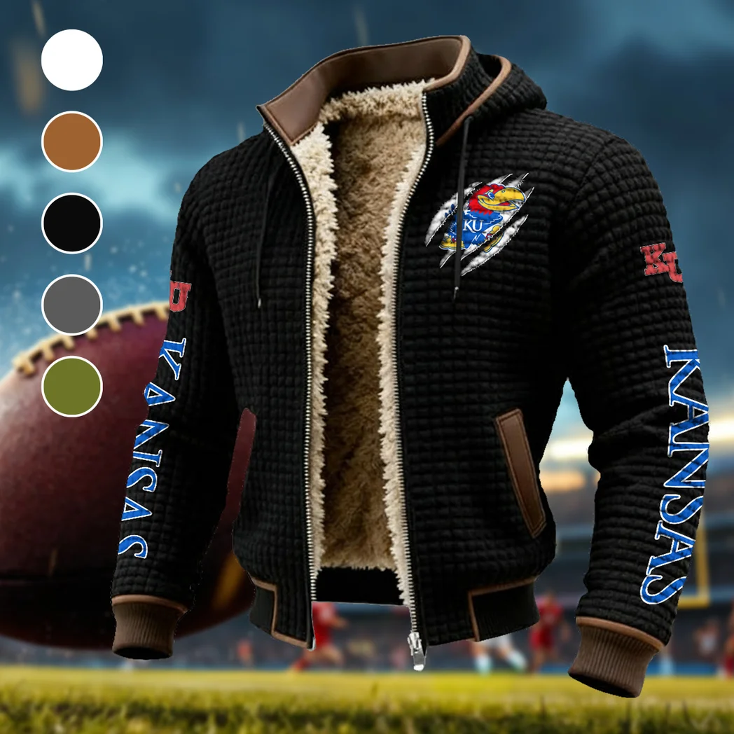 The Blue Force Fleece-Lined Hooded Jacket, Alpine Ascent Hooded Jacket HVN1441KJ - Black