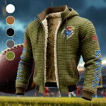 The Blue Force Fleece-Lined Hooded Jacket, Alpine Ascent Hooded Jacket HVN1441KJ - Green