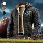 The Blue Force Fleece-Lined Hooded Jacket, Alpine Ascent Hooded Jacket HVN1441KJ - Grey