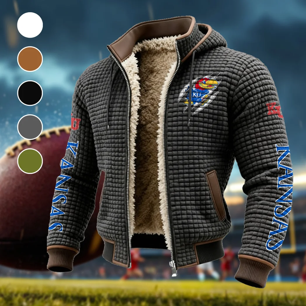 The Blue Force Fleece-Lined Hooded Jacket, Alpine Ascent Hooded Jacket HVN1441KJ - Grey
