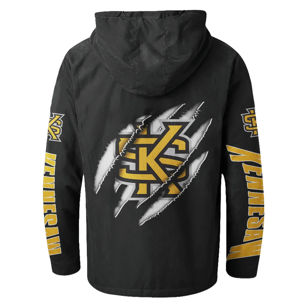 The Owl Nation Flannel Hoodie, All-Season Fan Hoodie HVN1441KS - Black - Image 3