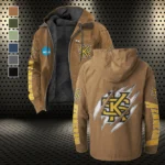 The Owl Nation Flannel Hoodie, All-Season Fan Hoodie HVN1441KS - Camel