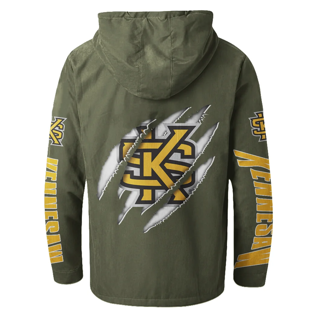 The Owl Nation Flannel Hoodie, All-Season Fan Hoodie HVN1441KS - Green - Image 3