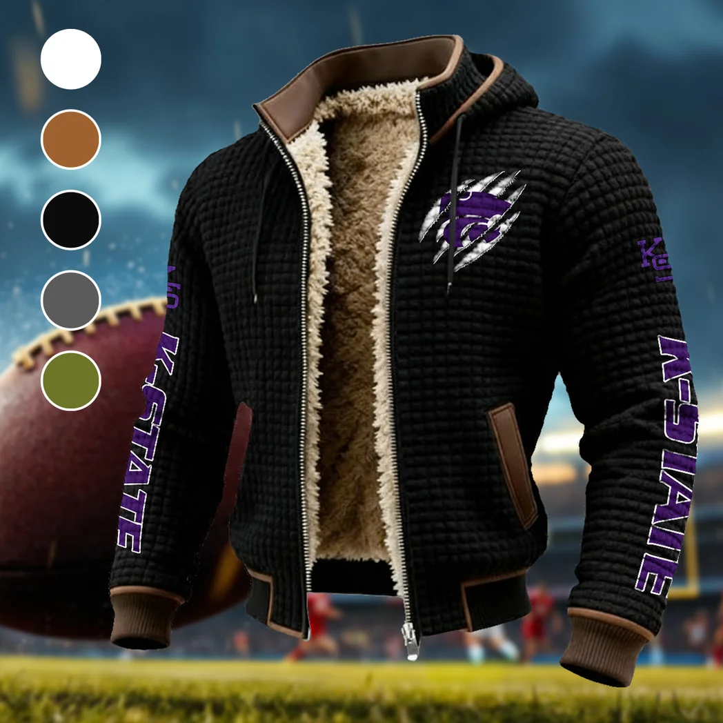 The Wildcat Elite Fleece-Lined Hooded Jacket, Peak Performance Hooded Shell HVN1441KS - Black