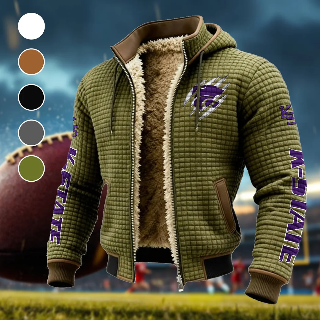 The Wildcat Elite Fleece-Lined Hooded Jacket, Peak Performance Hooded Shell HVN1441KS - Green