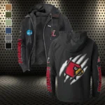 The Cardinal Power Flannel Hoodie, Game Ready Flannel Hoodie HVN1441LC - Black