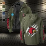 The Cardinal Power Flannel Hoodie, Game Ready Flannel Hoodie HVN1441LC - Green