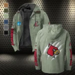 The Cardinal Power Flannel Hoodie, Game Ready Flannel Hoodie HVN1441LC - Light Green