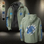 The Tiger Force Flannel Hoodie, Stadium Ready Flannel Hoodie HVN1441ME - Light Green