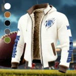 The Tiger Force Fleece-Lined Hooded Jacket, Ultra-Soft Plush Lined Jacket HVN1441ME - White