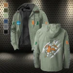The Hurricane Flannel Hoodie, Everyday Game Fan Hoodie HVN1441MH - Light Green