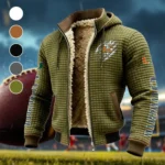 The Hurricane Fleece-Lined Hooded Jacket, Arctic Protection Hooded Zip HVN1441MH - Green