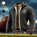 The Hurricane Fleece-Lined Hooded Jacket, Arctic Protection Hooded Zip HVN1441MH - Grey