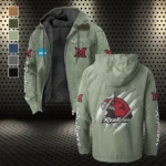 Miami Flannel Hoodie, Essential Fan Flannel Hoodie HVN1441MO - Light Green