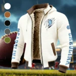 The Carolina Power Fleece-Lined Hooded Jacket, High-Density Comfort Fleece HVN1441NC - White