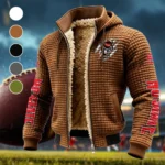 The Pack Fleece-Lined Hooded Jacket, Luxe Cloud-Fleece Hooded Shell HVN1441NC - brown