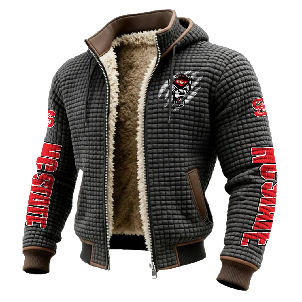 The Pack Fleece-Lined Hooded Jacket, Luxe Cloud-Fleece Hooded Shell HVN1441NC - Grey - Image 2