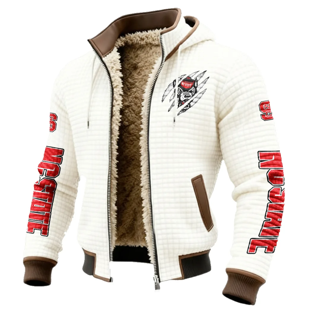 The Pack Fleece-Lined Hooded Jacket, Luxe Cloud-Fleece Hooded Shell HVN1441NC - White - Image 2
