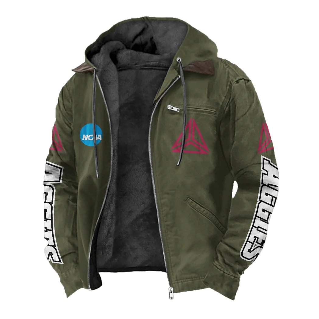 The Las Cruces Crew Flannel Hoodie, Classic Flannel Sport Hoodie HVN1441NM - Green - Image 2