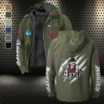 The Las Cruces Crew Flannel Hoodie, Classic Flannel Sport Hoodie HVN1441NM - Green