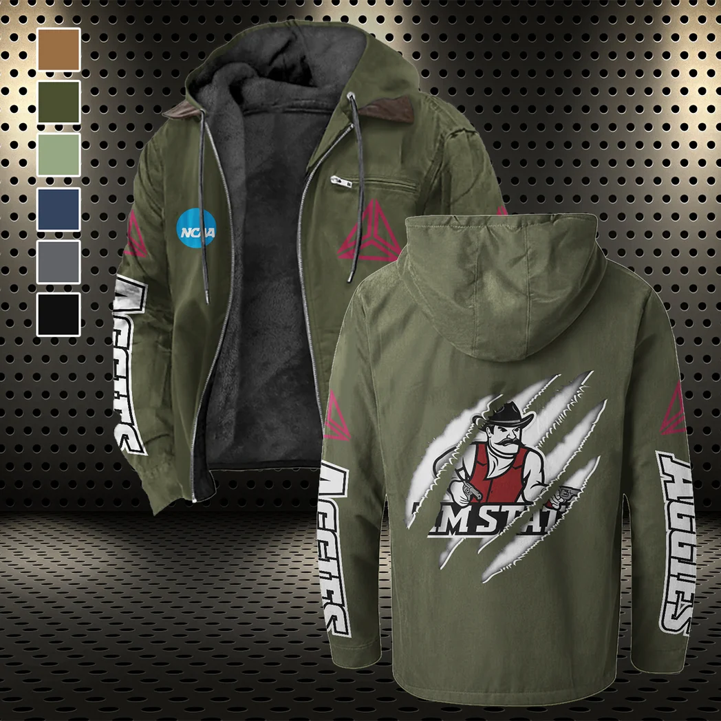 The Las Cruces Crew Flannel Hoodie, Classic Flannel Sport Hoodie HVN1441NM - Green