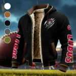 The Wolf Pack Fleece-Lined Hooded Jacket, Warmth-Lock Fleece-Lined Zip HVN1441NM - Black