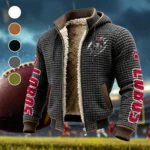 The Wolf Pack Fleece-Lined Hooded Jacket, Warmth-Lock Fleece-Lined Zip HVN1441NM - Grey