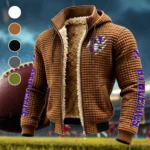The Wildcat Ambush Fleece-Lined Hooded Jacket, Sub-Zero Fleece-Lined Shield HVN1441NW - brown