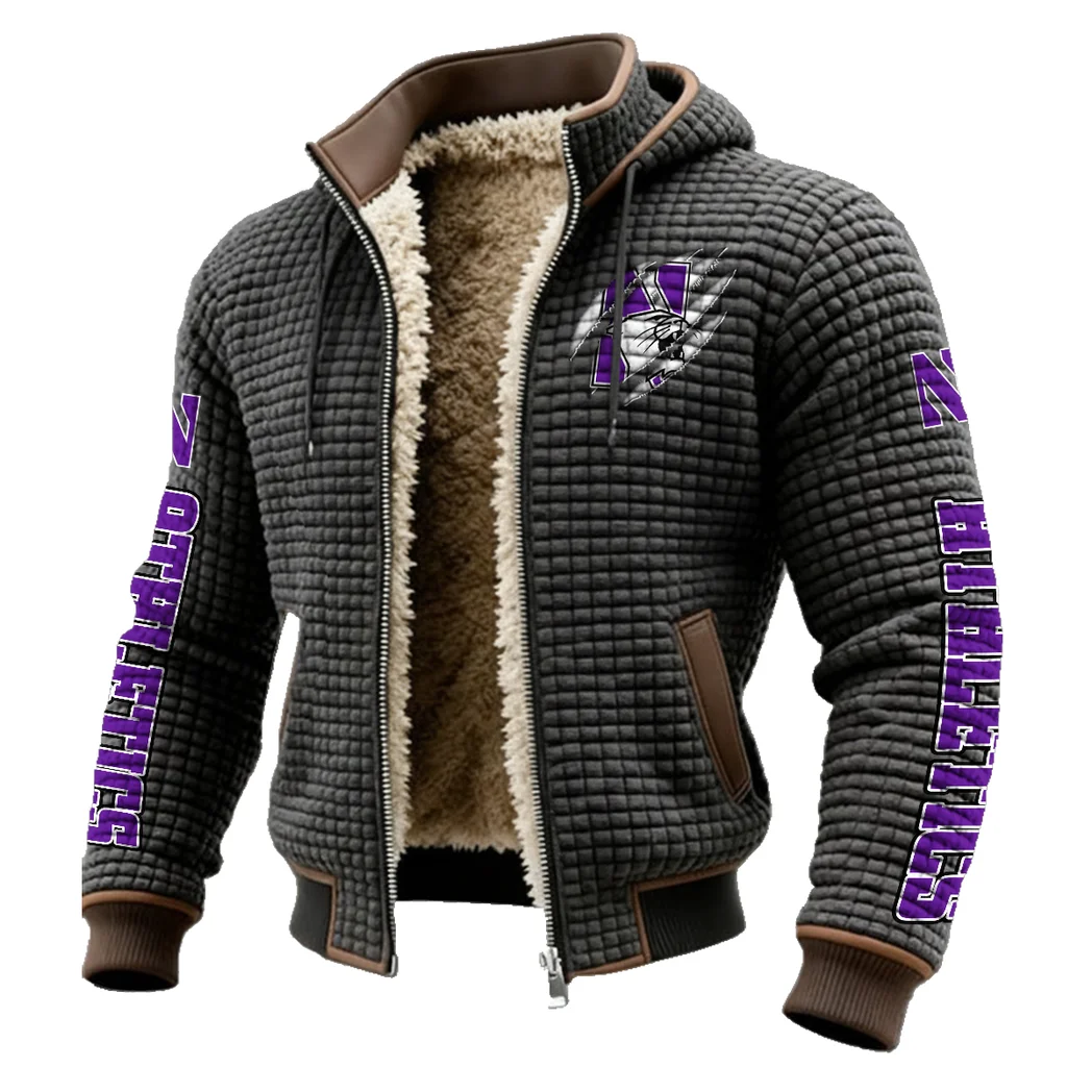 The Wildcat Ambush Fleece-Lined Hooded Jacket, Sub-Zero Fleece-Lined Shield HVN1441NW - Grey - Image 2