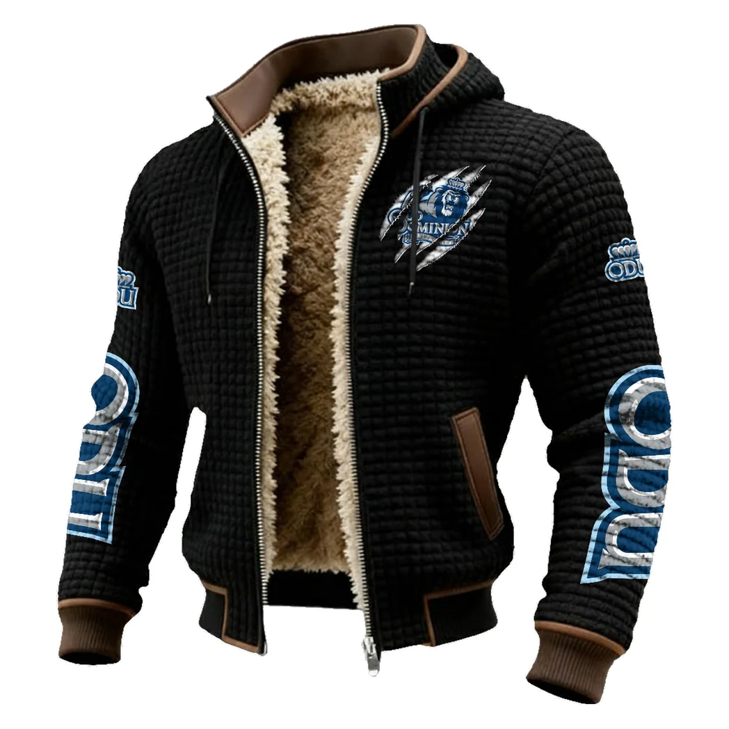 The ODU Spirit Fleece-Lined Hooded Jacket, Cold-Snap Defense Jacket HVN1441OD - Black - Image 2