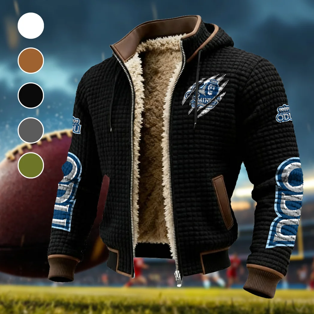 The ODU Spirit Fleece-Lined Hooded Jacket, Cold-Snap Defense Jacket HVN1441OD - Black