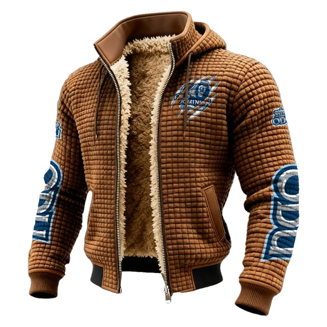 The ODU Spirit Fleece-Lined Hooded Jacket, Cold-Snap Defense Jacket HVN1441OD - brown - Image 2