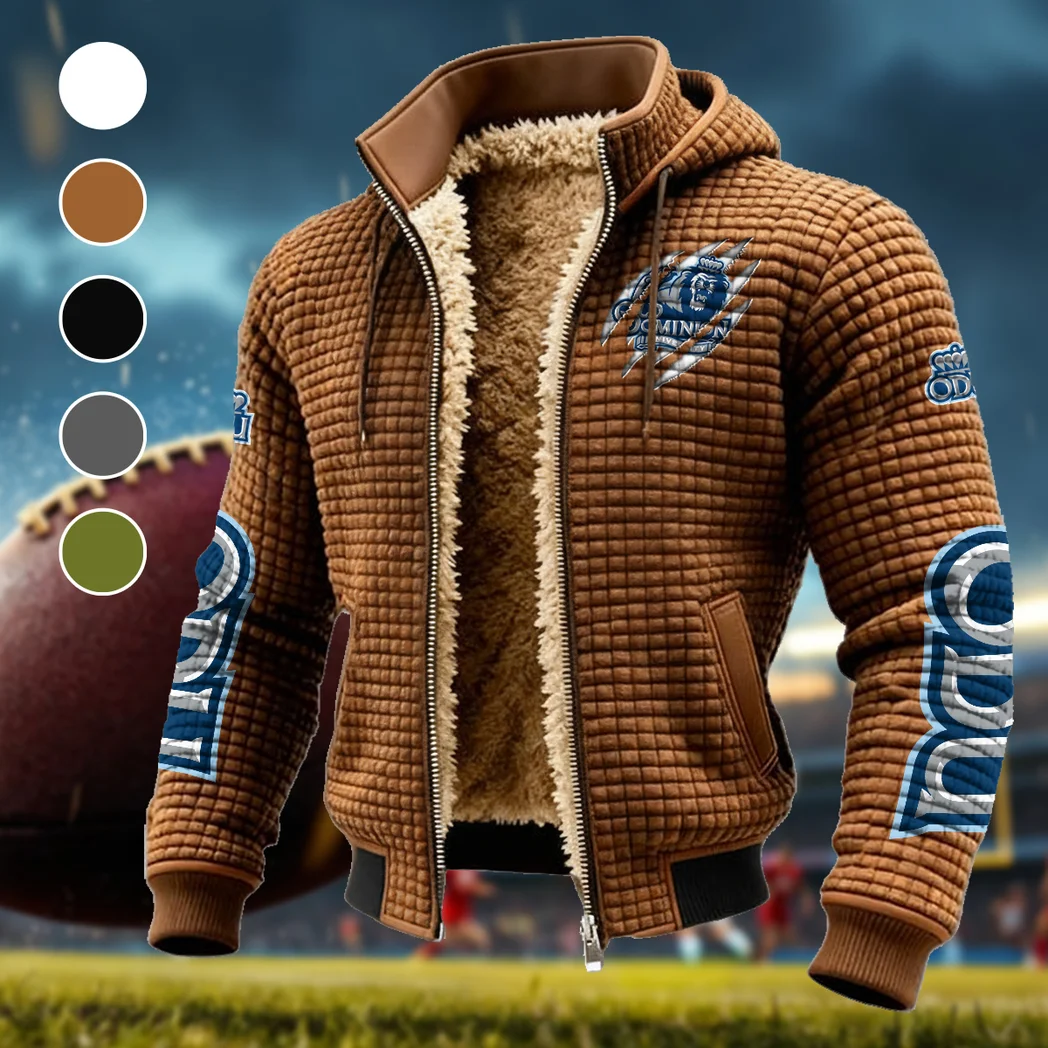 The ODU Spirit Fleece-Lined Hooded Jacket, Cold-Snap Defense Jacket HVN1441OD - brown