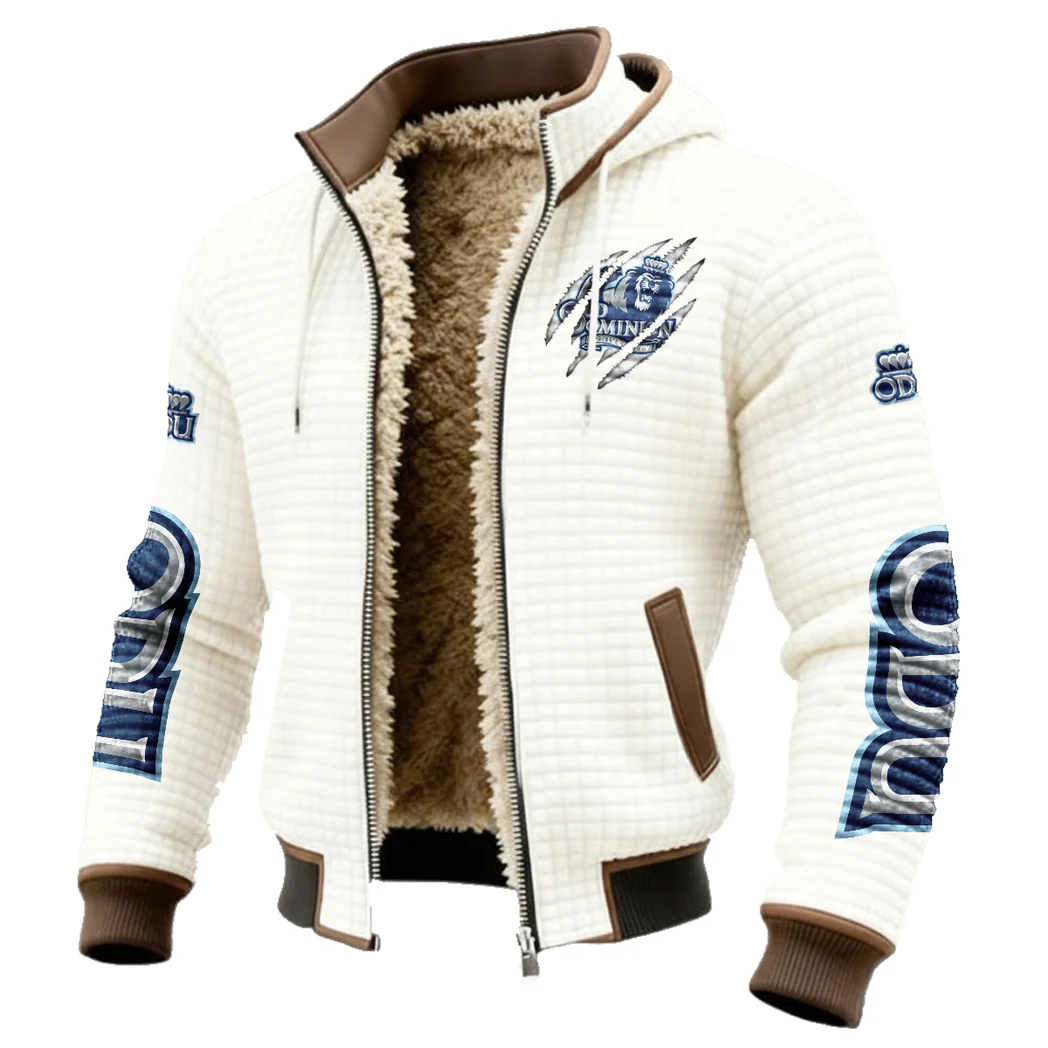 The ODU Spirit Fleece-Lined Hooded Jacket, Cold-Snap Defense Jacket HVN1441OD - White - Image 2