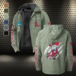 The Rebel Power Flannel Hoodie, Game Ready Flannel Hoodie HVN1441OM - Light Green
