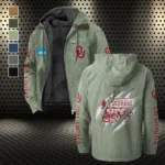 The Sooner Force Flannel Hoodie, Loyal Supporter Sport Hoodie HVN1441OS - Light Green