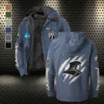 Providence Flannel Hoodie, Essential Fan Flannel Hoodie HVN1441PF - Navy Blue