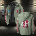 The Stanford Spirit Flannel Hoodie, Game Ready Flannel Hoodie HVN1441SC - Light Green