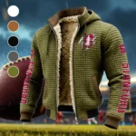 The Stanford Spirit Fleece-Lined Hooded Jacket, Warmth-Lock Fleece-Lined Zip HVN1441SC - Green